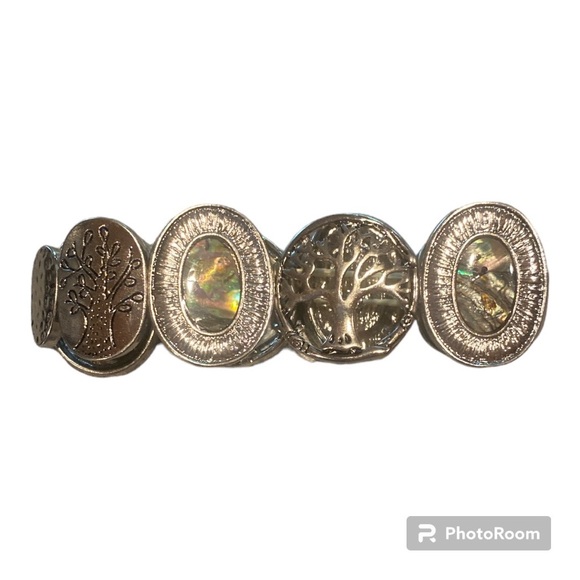 Tree Silver Bracelet - Picture 1 of 3